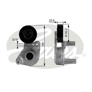 T38149 Gates Tensor de correa de alternador