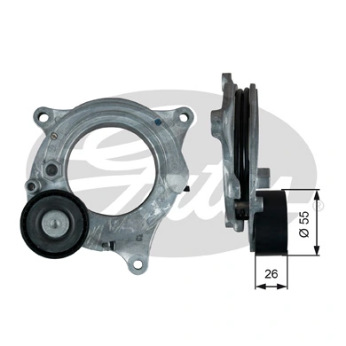 Tensor de correa poli V BMW 5 