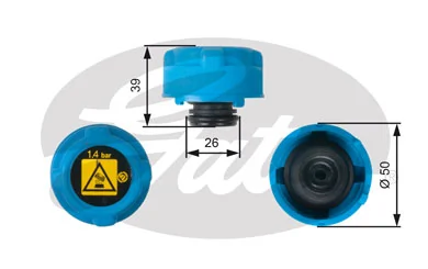Comprar CRB102000S Mahle Original Tapón depósito de refrigerante
