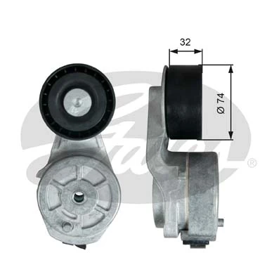 T38710 Gates Tensor de correa de alternador