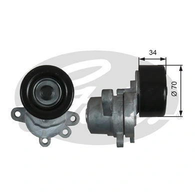Tensor de correa de alternador para Nissan Murano  Z51