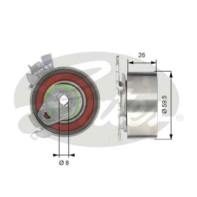 Comprar Tensor correa distribución Opel Frontera B 6B
