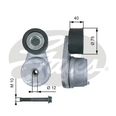 Comprar T38508 Gates Tensor de correa poli V 
