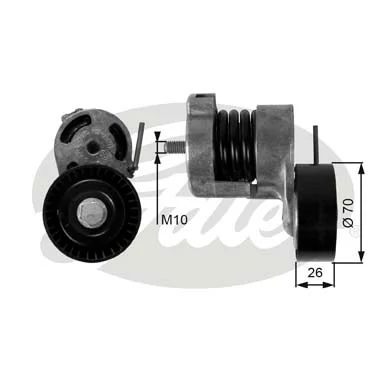  Tensor de correa poli V BMW X3 