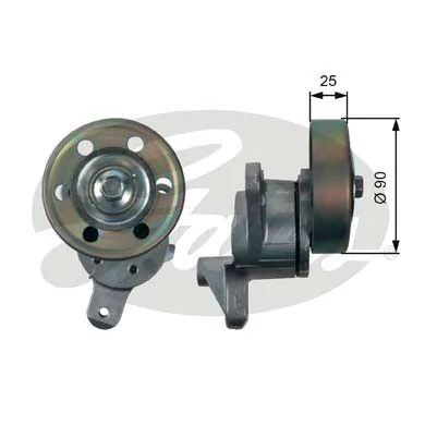 T39154 Gates Tensor de correa de alternador