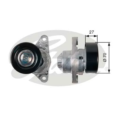Tensor de correa de alternador para Chevrolet Epica I V200