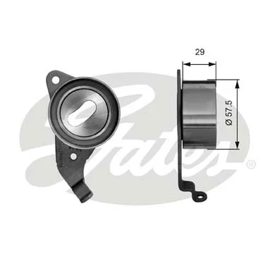Rodillo de cadena para Toyota Camry III V10