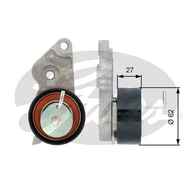 Tensor de la correa de distribución Ford Fiesta Mk4