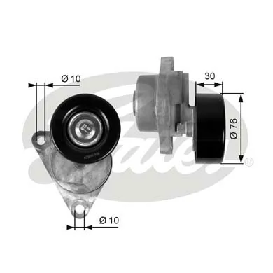 Comprar T38376 Gates Tensor de correa poli V 