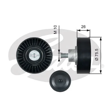 Comprar Polea inversión / guía, correa poli V Audi Q7  4MB, 4MG, 4MQ