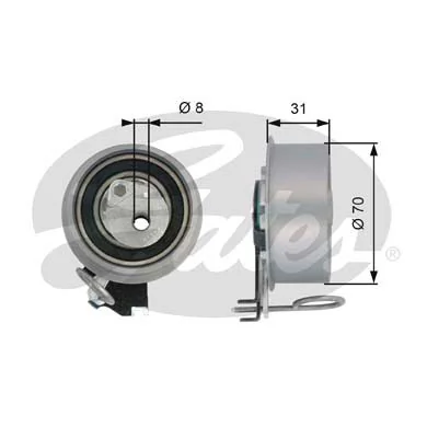 Tensor correa distribución Hyundai I30 