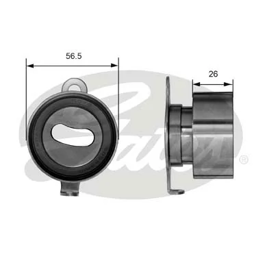 Rodillo de cadena para Honda Civic IV ED, EF