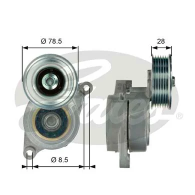 Comprar T39103 Gates Tensor de correa poli V 