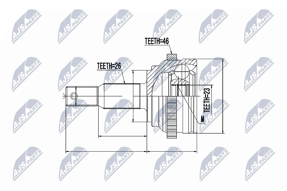 NPZCH013 NTY Junta homocinética
