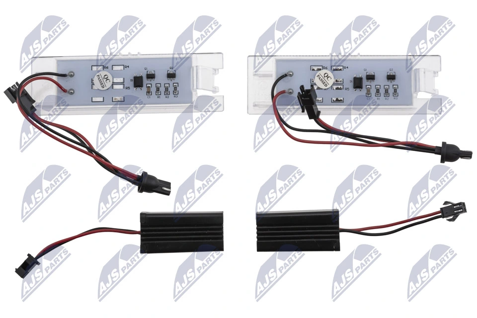 Luces LED de matricula Fiat Punto GRAND