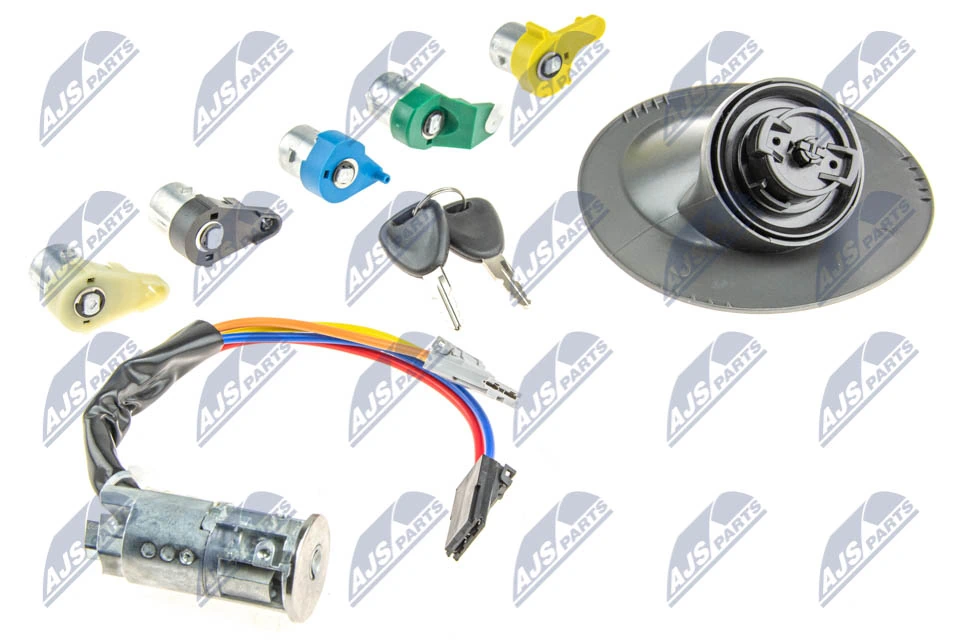 Juego de cilindros de cerradura Renault Kangoo I monovolumen (KC0, KC1) (1998 - 2008) precio, desde 34,56 EUR