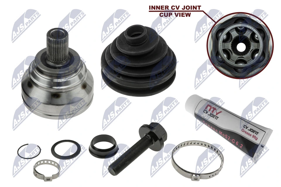 Junta homocinética exterior delantera para Audi Q3  (8UB, 8UG)