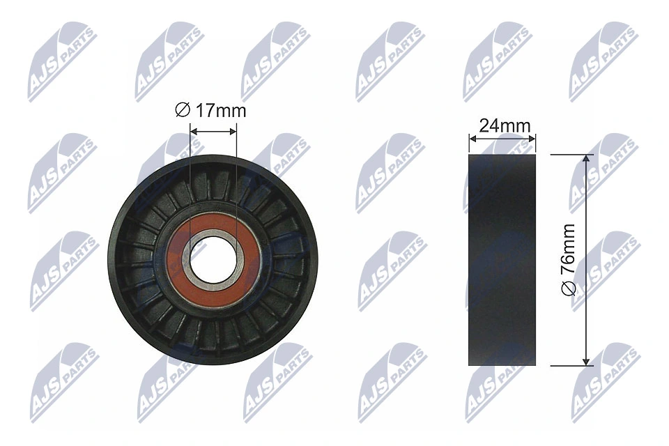 Comprar Polea tensora, correa poli V Freelander II L359