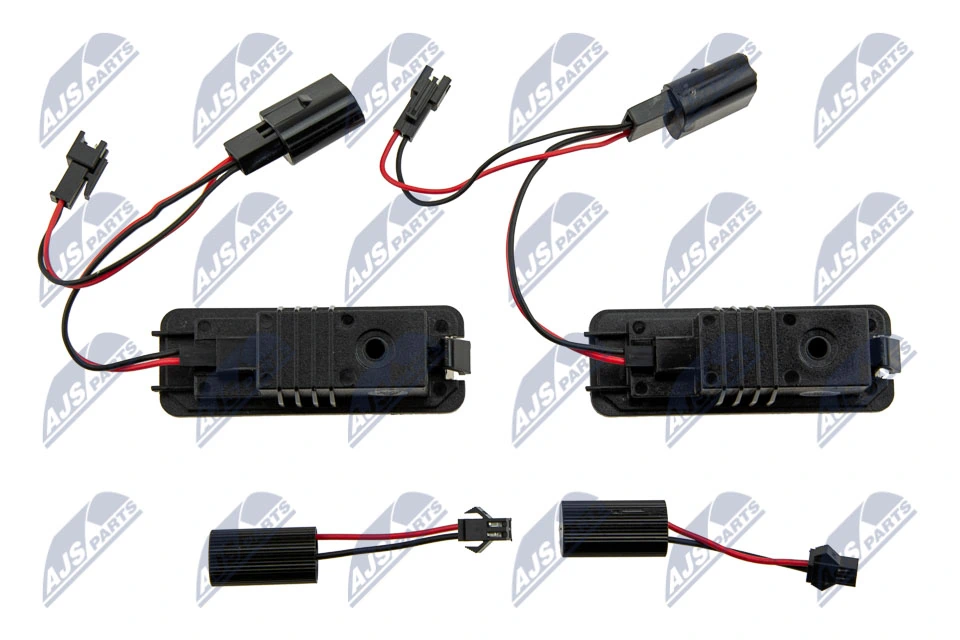  Luz matricula Volkswagen Polo 6