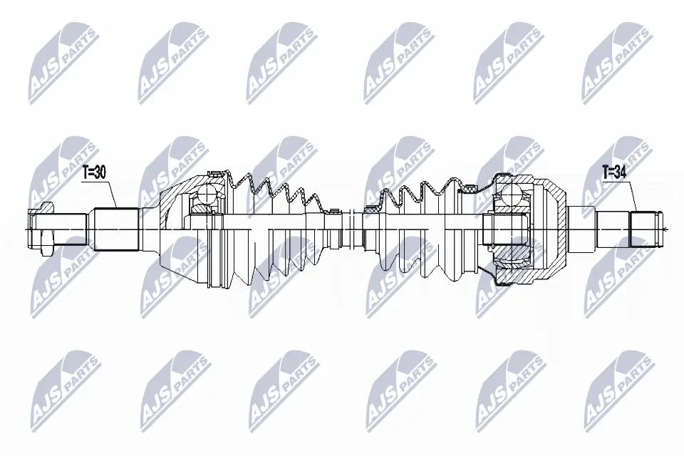 Semieje trasero derecho Peugeot/Citroen 96624822 precio, desde 56,63 EUR
