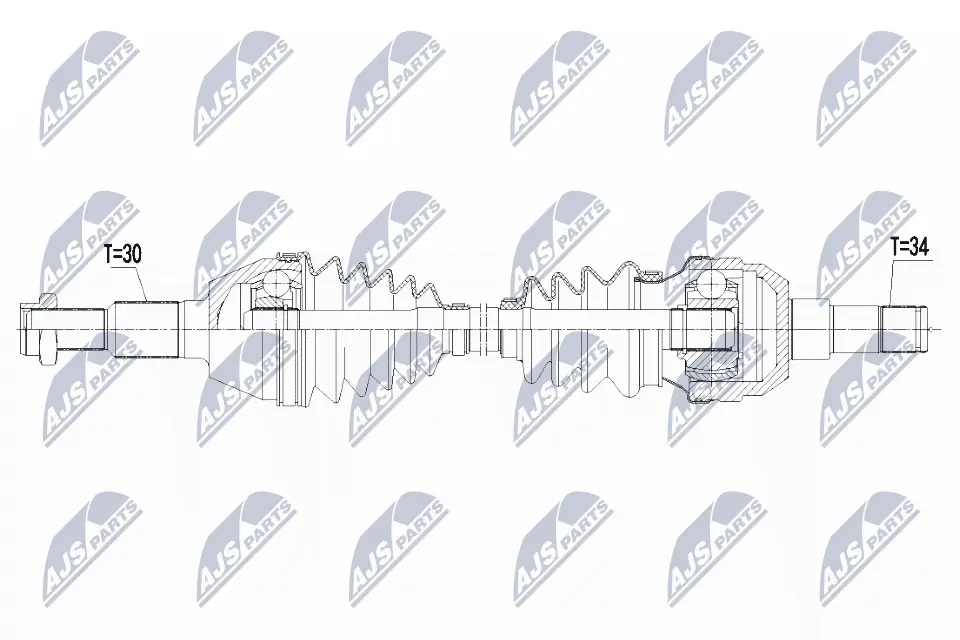 Comprar 96624821 Peugeot/Citroen Semieje trasero izquierdo