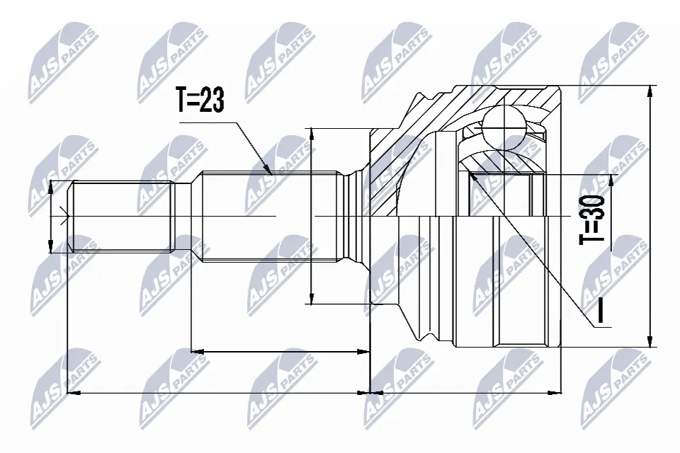  Junta homocinetica Renault Clio 4