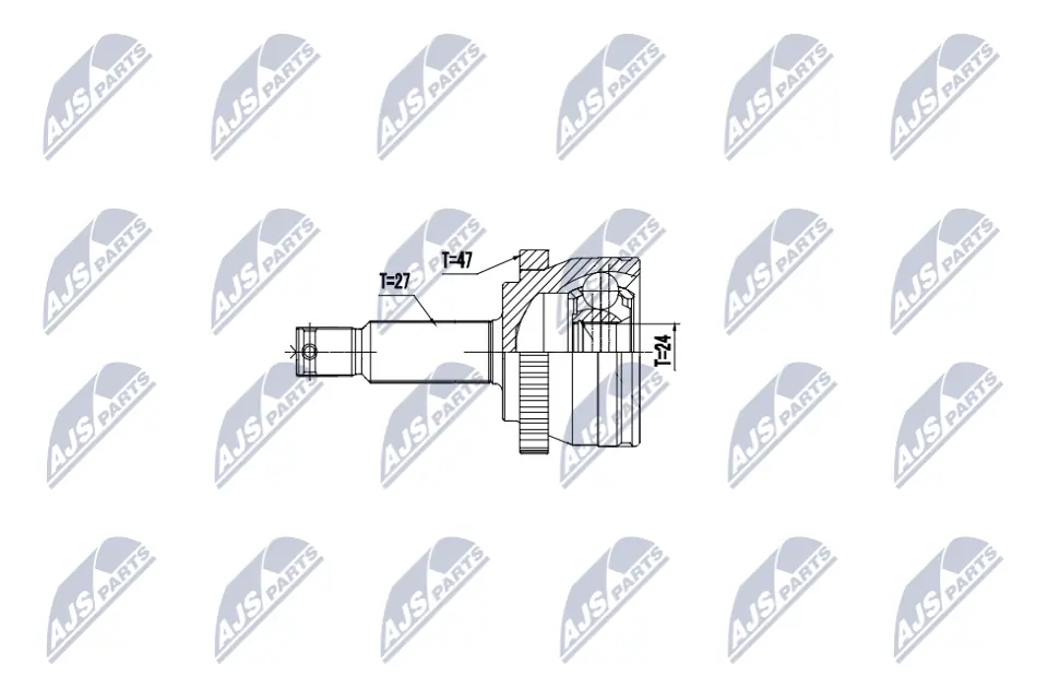 Junta homocinética para KIA Optima III TF