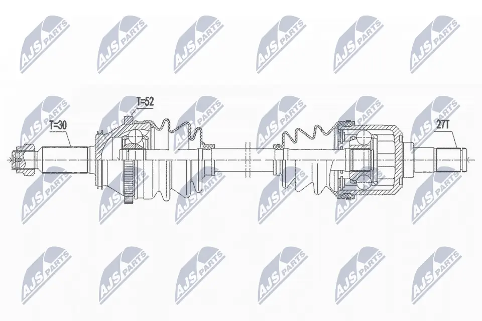 Palier Hyundai Santa Fe II