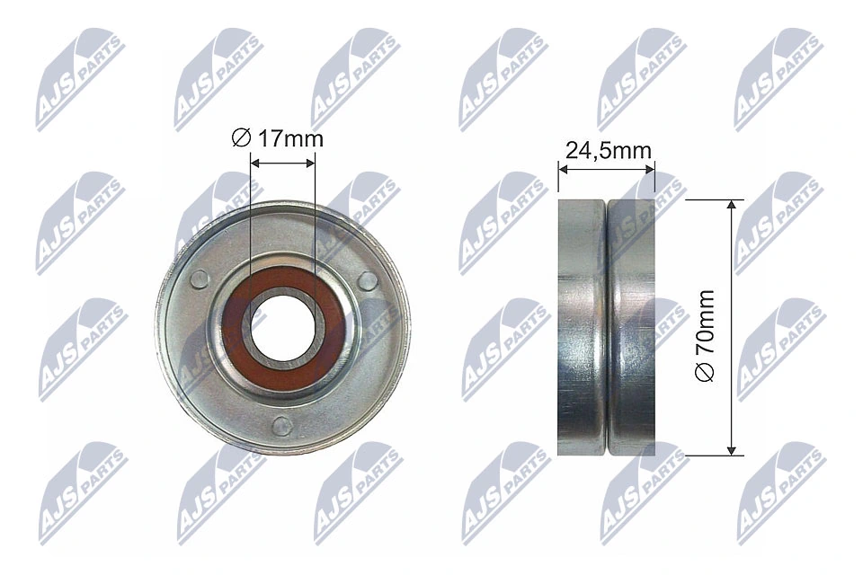 Tensor de la correa trapecial poli v Seat Toledo II sedán comprar en España