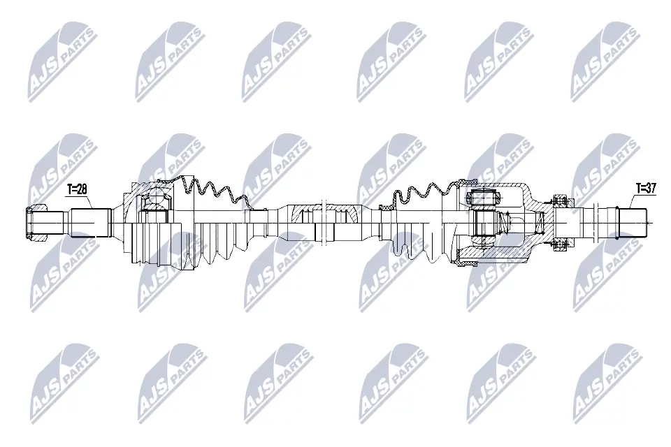 1637186880 Peugeot/Citroen Semieje delantero derecho