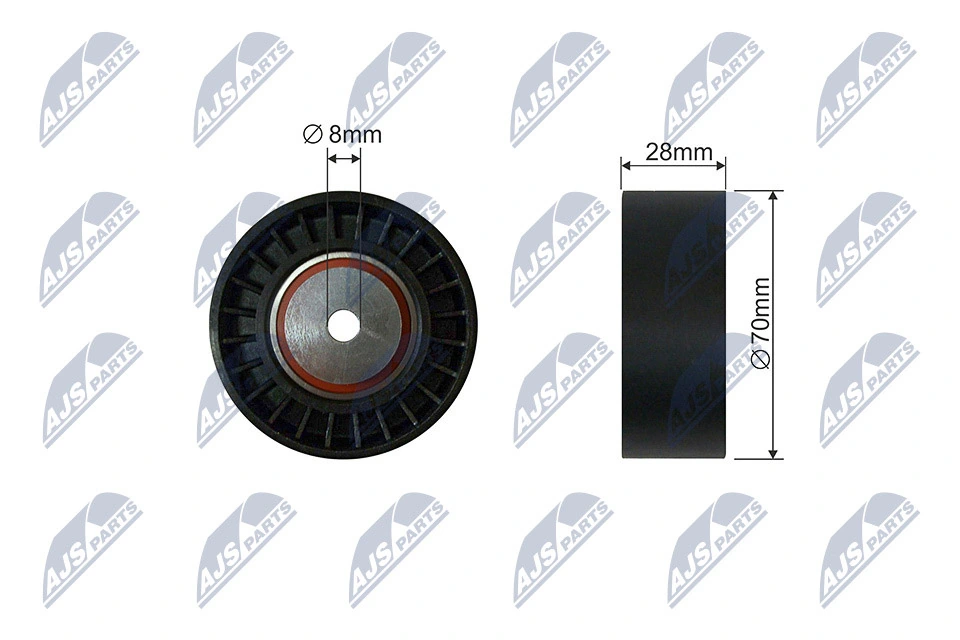 Comprar Polea tensora auxiliar de la correa poly V Citroen C5  RD a bajo precio