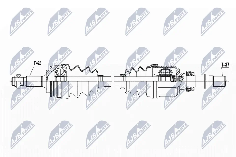 Semieje delantero derecho Fiat/Alfa/Lancia 9815636280 precio, desde 108,28 EUR