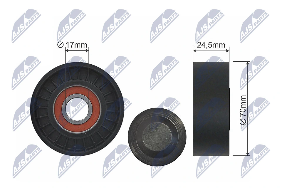 Tensor de correa de alternador Mitsubishi Colt VII (2008-2012)