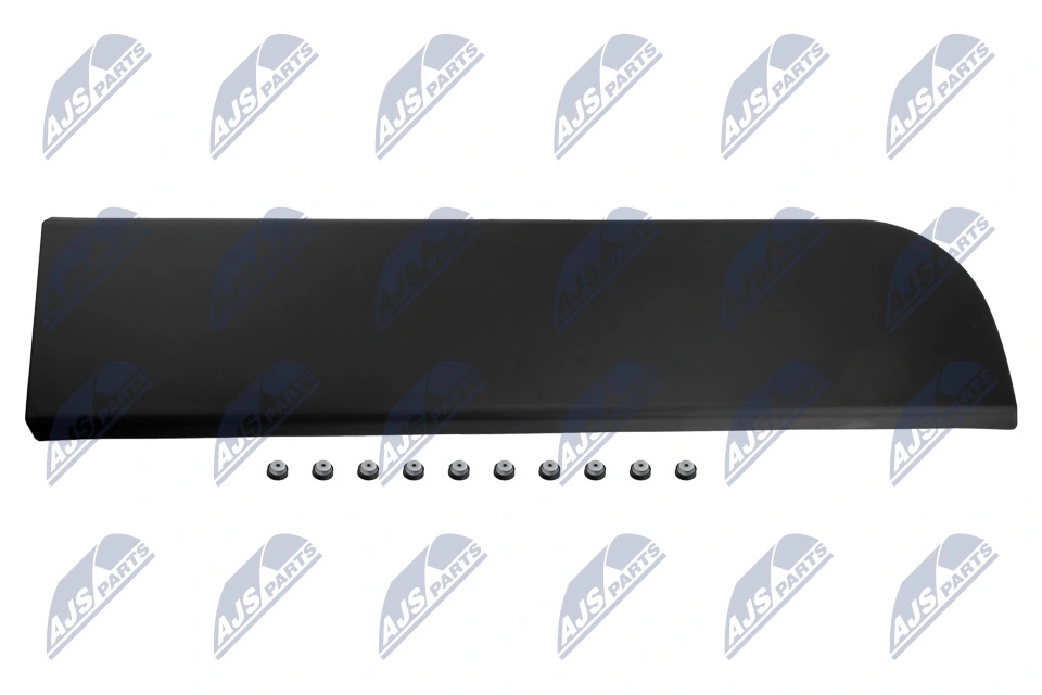 Moldura izquierda de la puerta trasera de doble hoja 93197466 General Motors