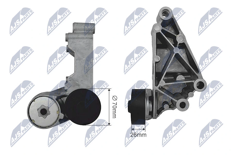 Tensor de la correa trapecial poli v Ford Connect  furgoneta comprar en España