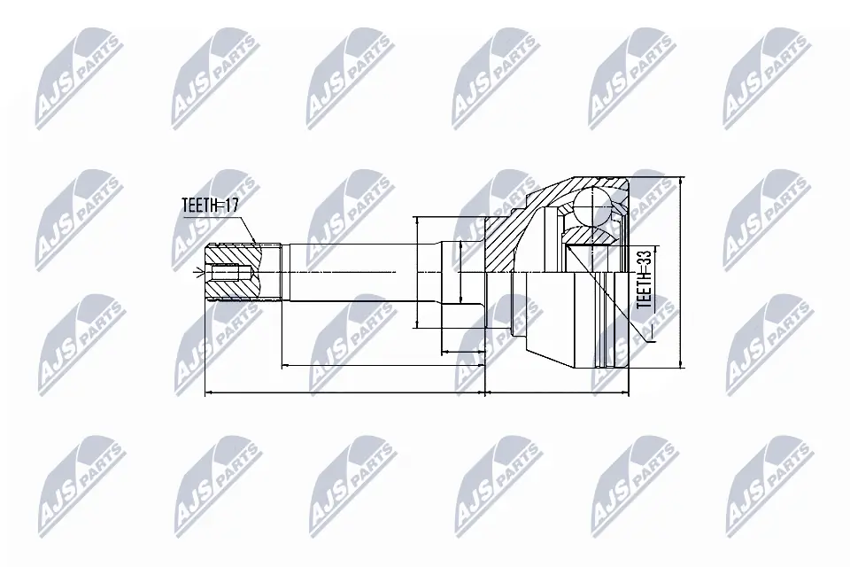 Junta homocinética exterior delantera Isuzu Trooper SUV (1998 - 2004) precio, desde 48,84 EUR
