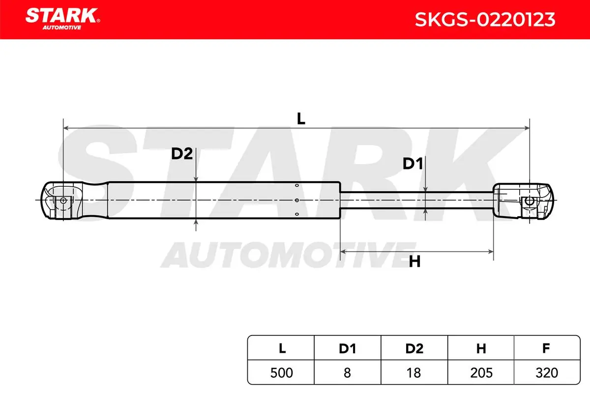 Amortiguador de maletero Seat Leon 2 1P1