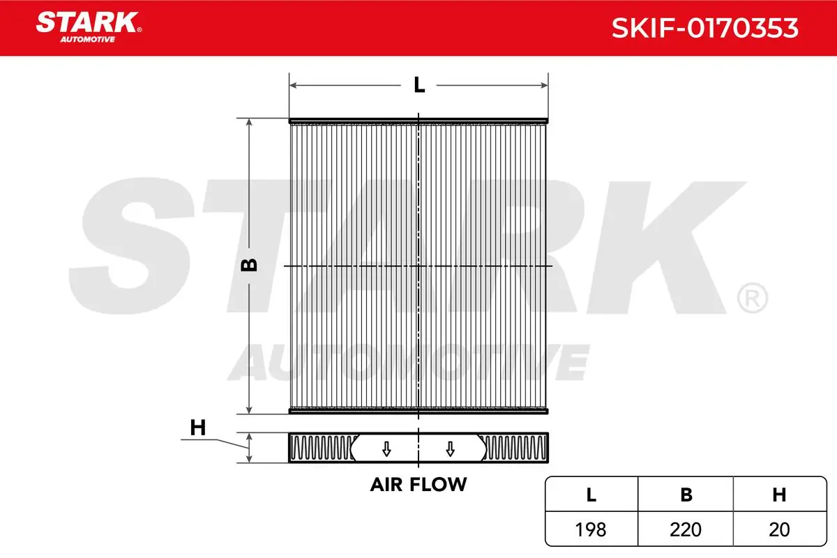 Comprar SKIF0170353 Market (OEM) Filtro de aire del habitáculo