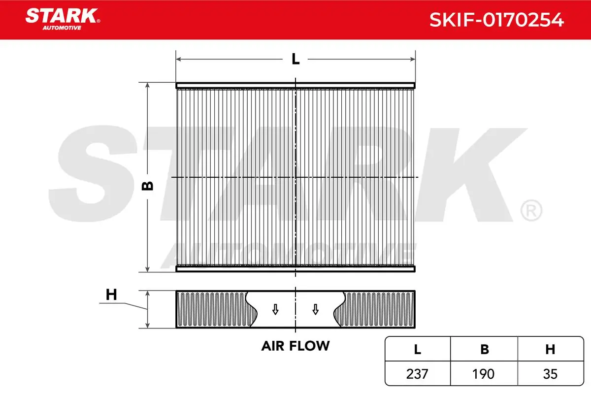 Comprar SKIF0170254 Market (OEM) Filtro de aire del habitáculo