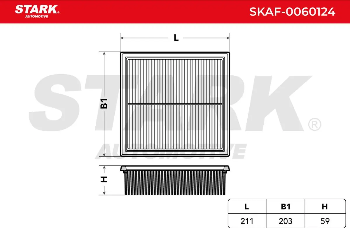 Comprar SKAF0060124 Market (OEM) Filtro de aire