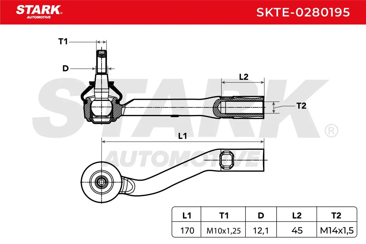 Rótula de barra de acoplamiento Market (OEM) SKTE0280195 precio, desde 13,99 EUR