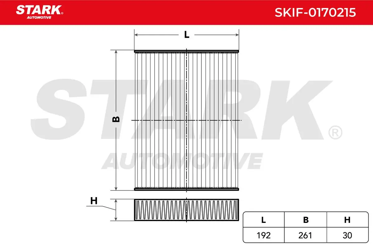 SKIF0170215 Market (OEM) Filtro antipolen