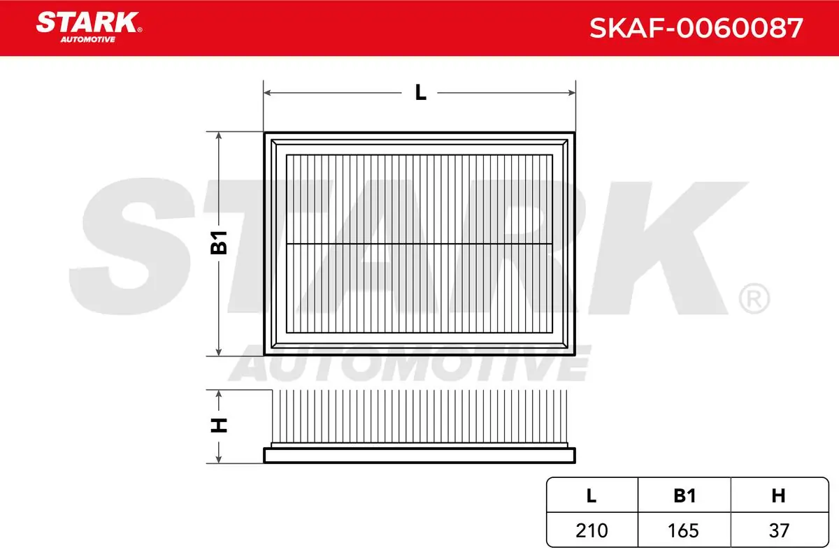 Filtro de aire SKAF0060087 Market (OEM)