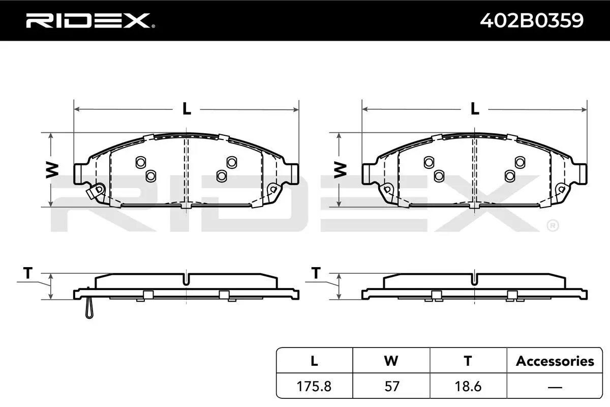 Comprar Pastillas de freno delanteras de disco Ford Transit  V a bajo precio