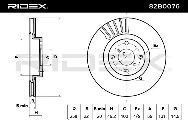 82B0076 Ridex