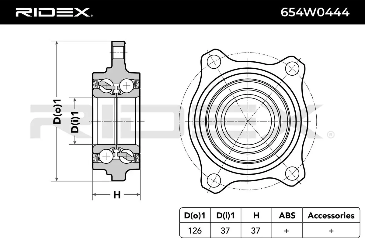 654W0444 Ridex