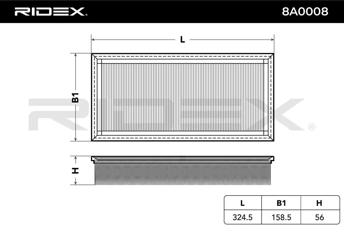 8A0008 Ridex