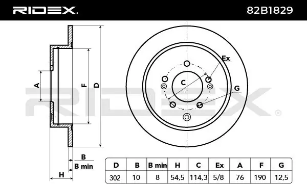 82B1829 Ridex