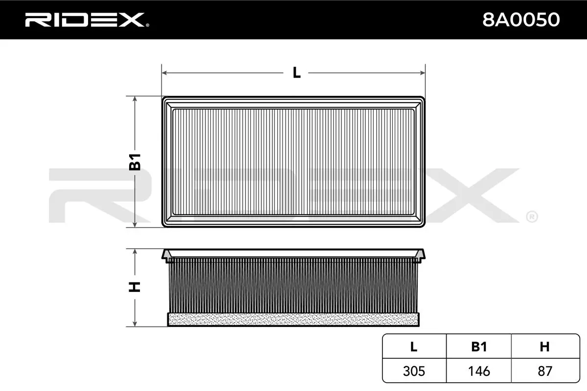 8A0050 Ridex