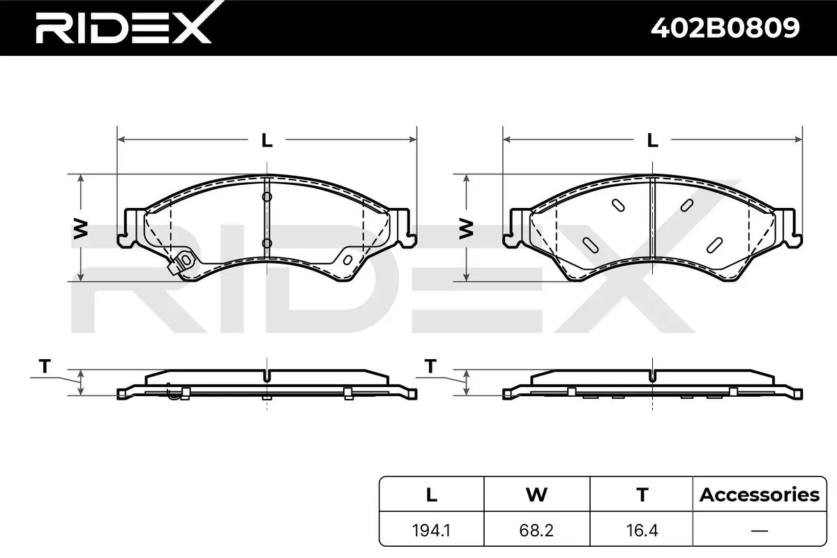 402B0809 Ridex